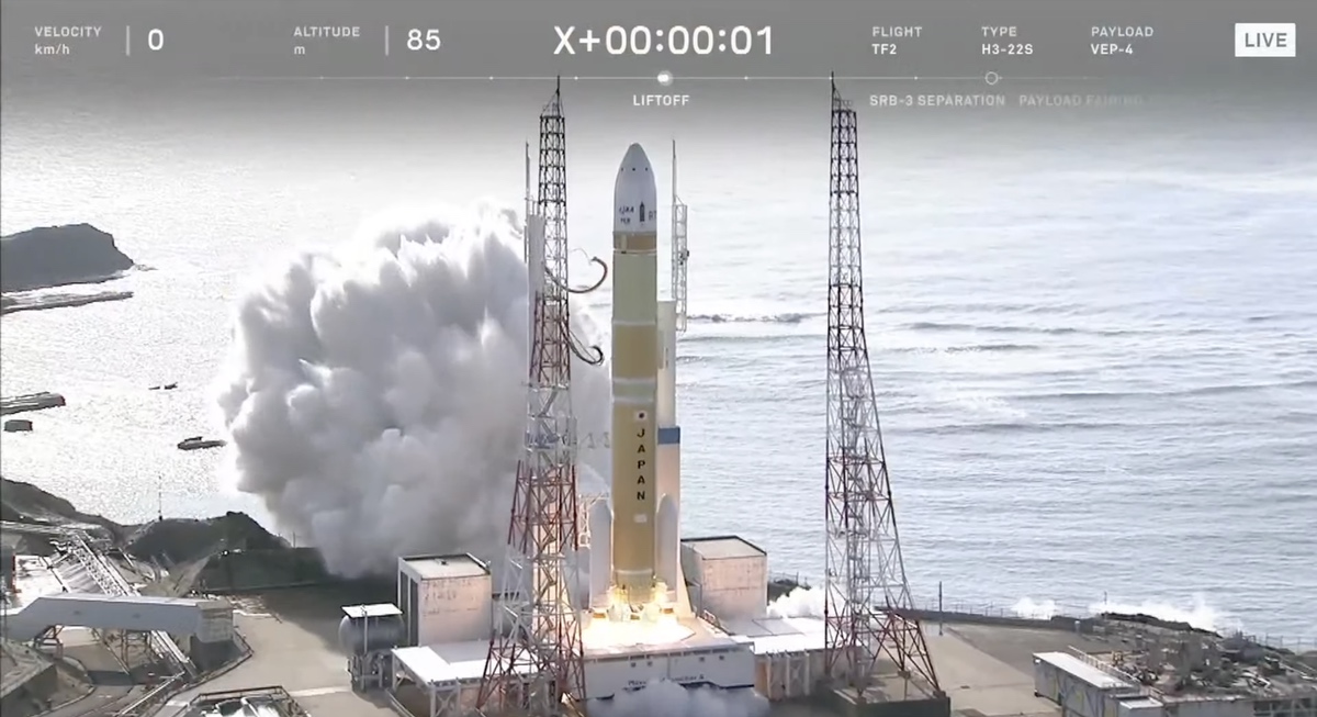 cohete H3 de JAXA en Japón